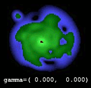 Noiseless color shear animation.